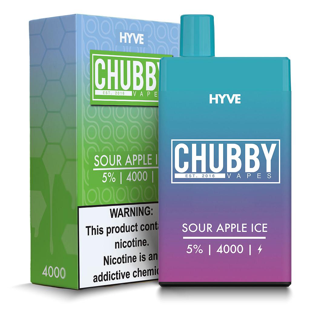 HYVE x Chubby 4000 Disposables - Sour Apple Ice